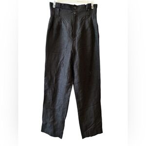 H&M Highwaist Trouser Black Pants